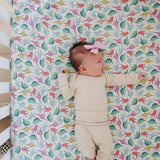 Premium Knit Fitted Crib Sheet - Dinosaurs of Jurassic Park