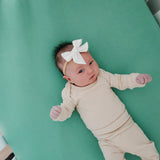 Premium Knit Fitted Crib Sheet - Leif