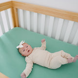 Premium Knit Fitted Crib Sheet - Leif