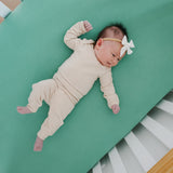 Premium Knit Fitted Crib Sheet - Leif