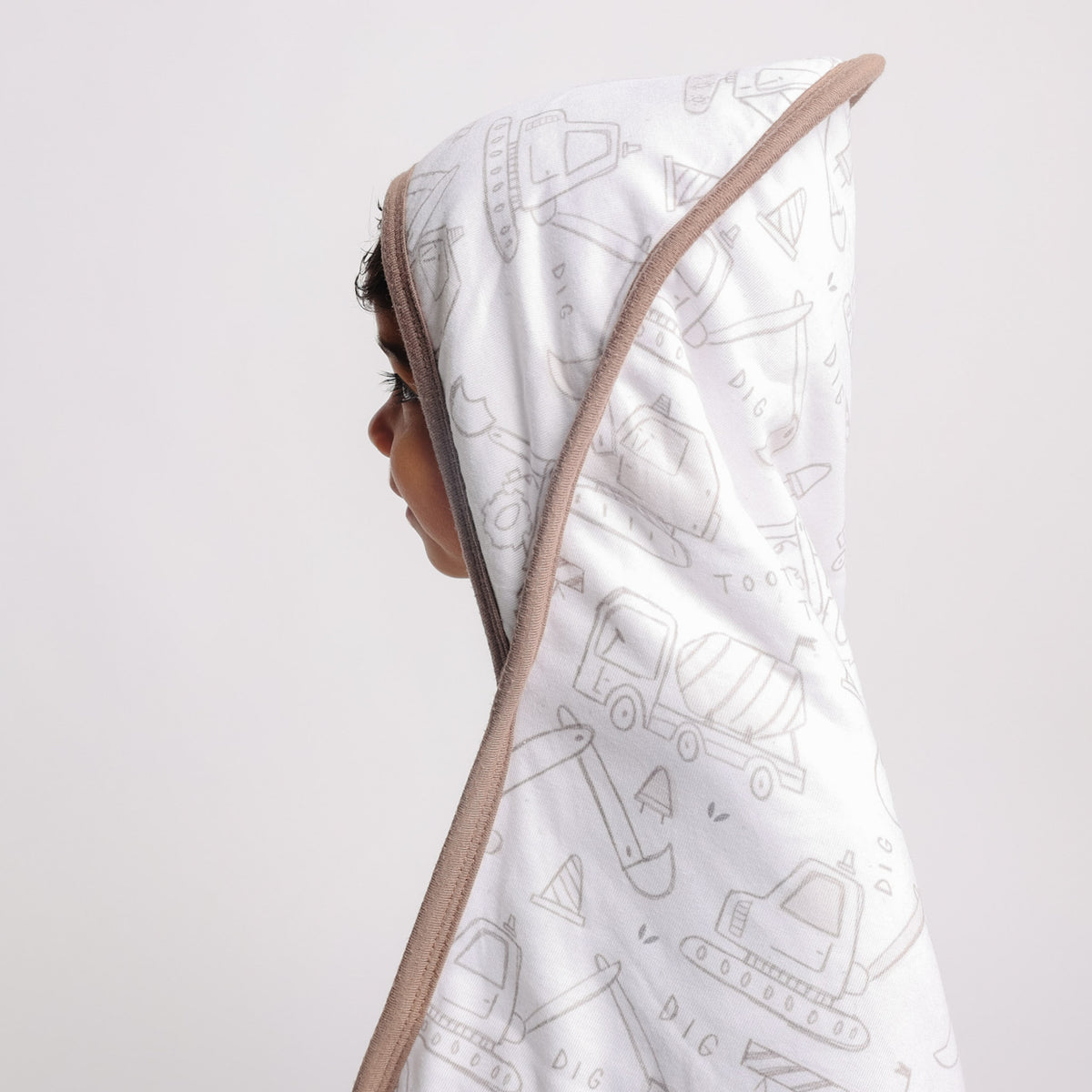 Premium Baby Knit Hooded Towel - Gage