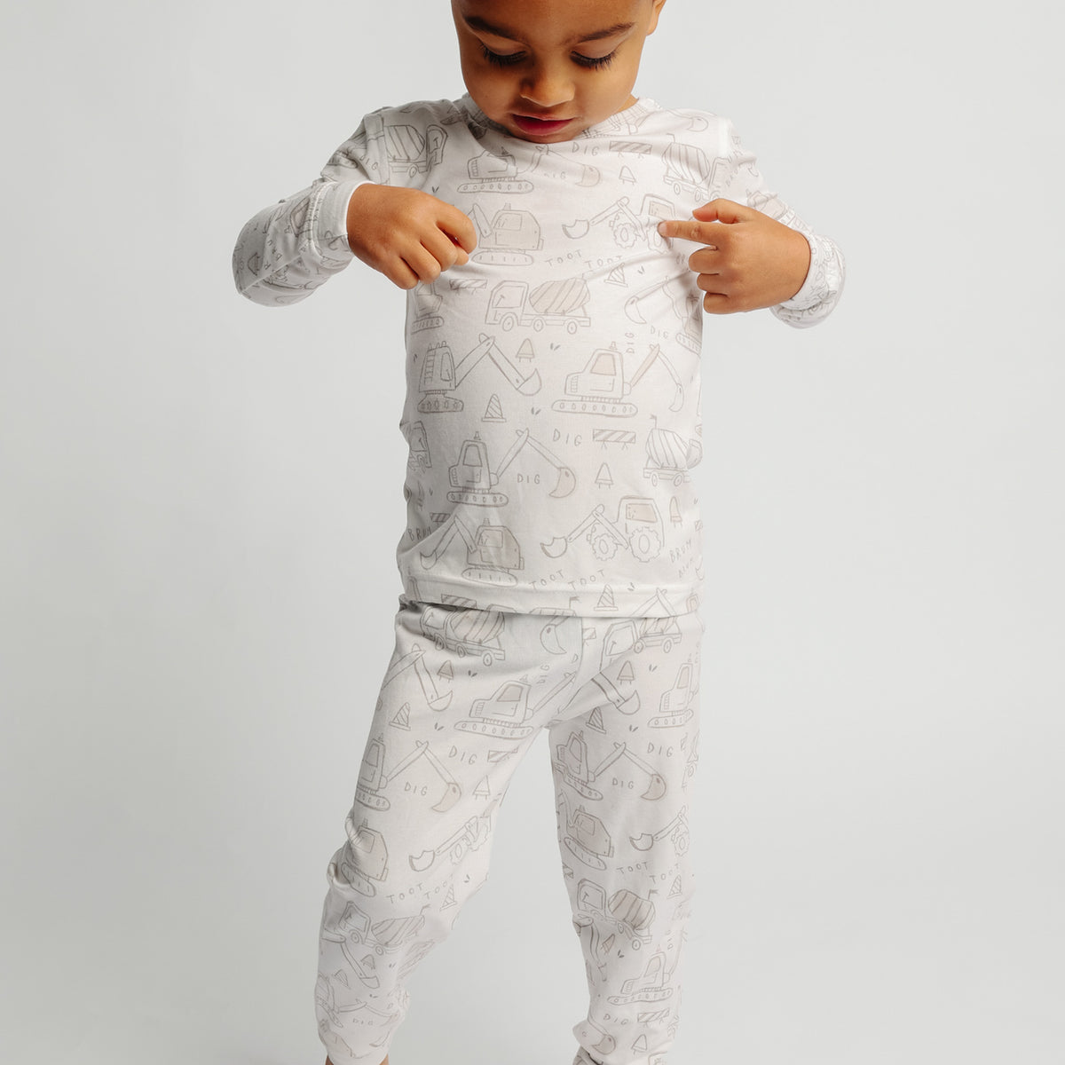 2pc Long Sleeve Pajama Set - Gage