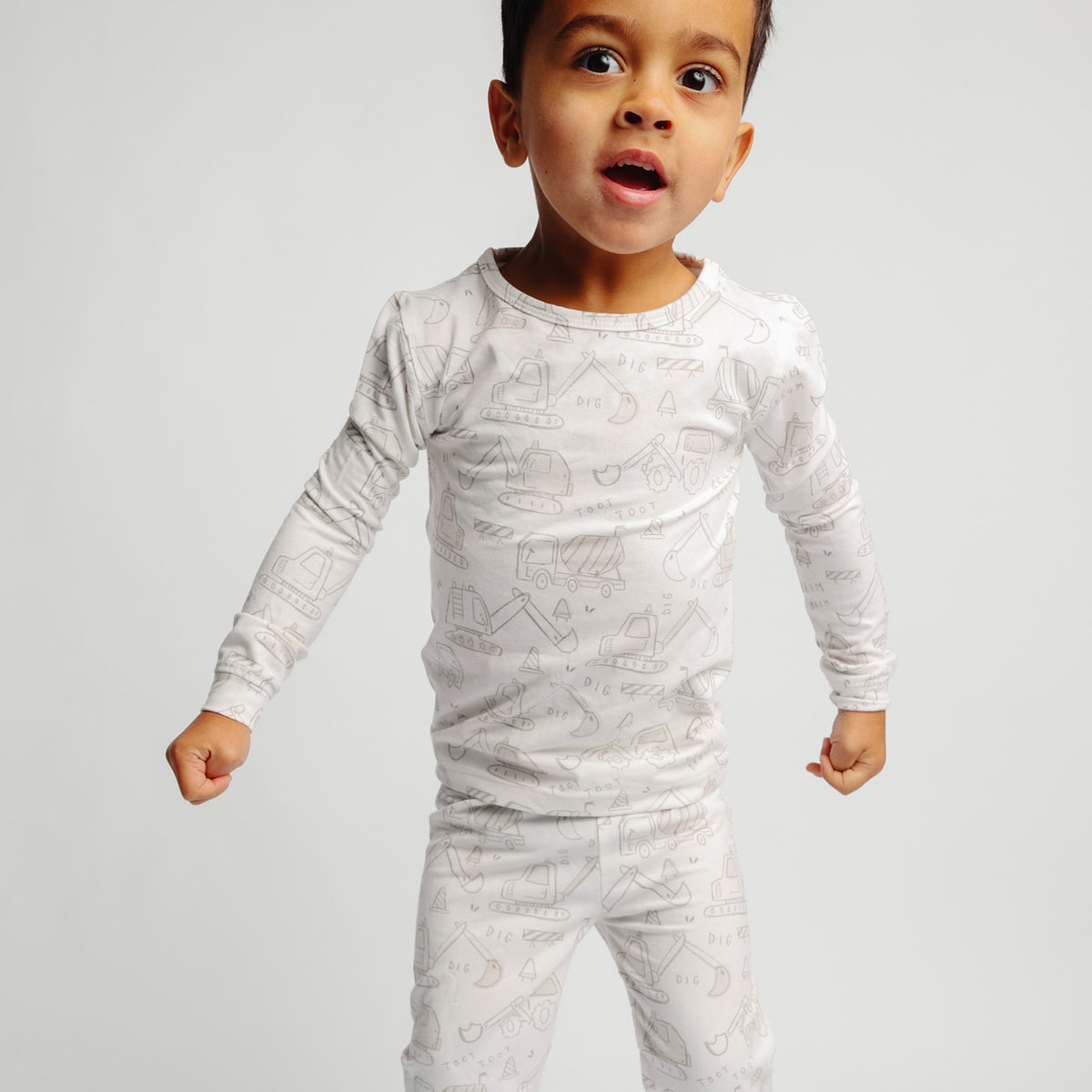 2pc Long Sleeve Pajama Set - Gage