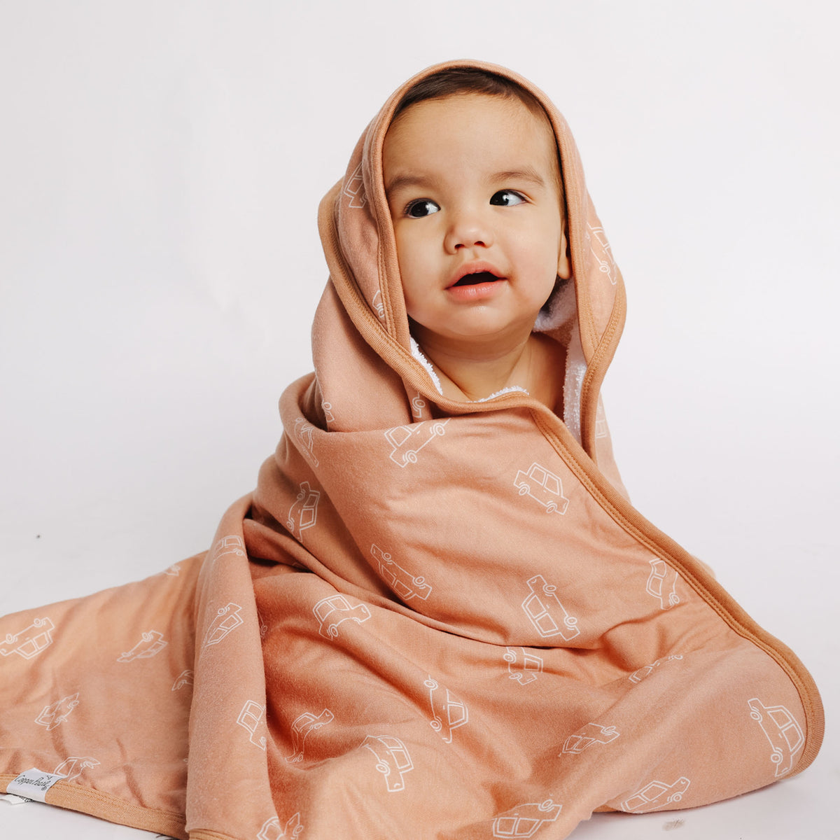 Premium Baby Knit Hooded Towel - Cooper