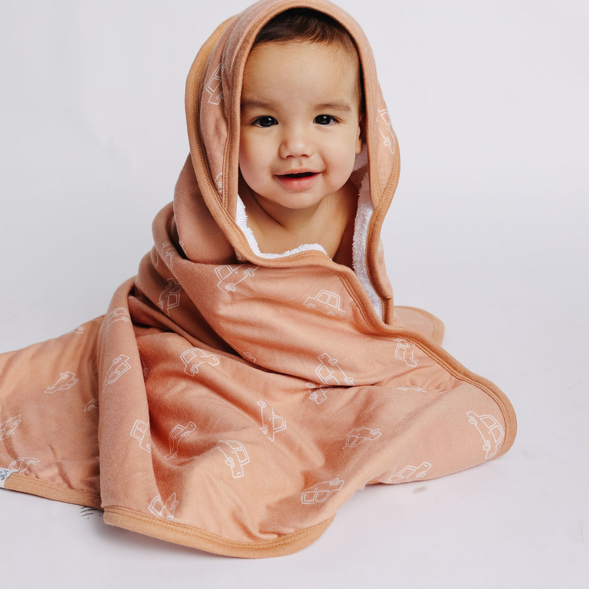 Premium Baby Knit Hooded Towel - Cooper