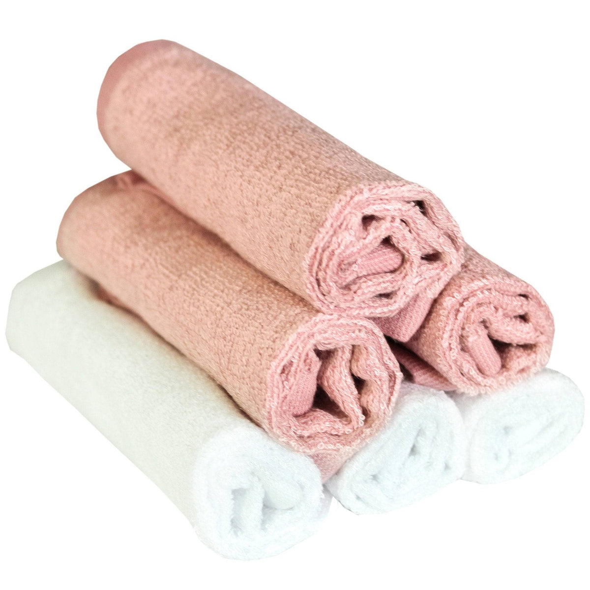 6 Ultra Soft Washcloths - Darling