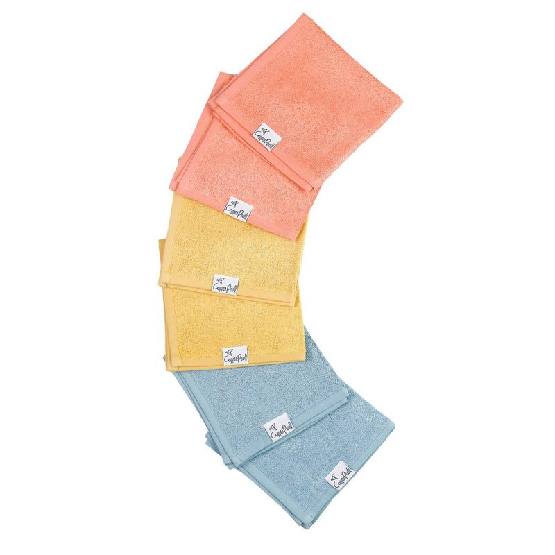 6 Ultra Soft Washcloths - Piper