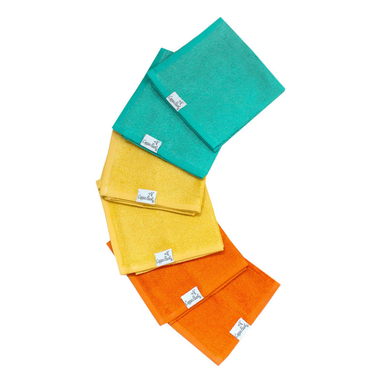 6 Ultra Soft Washcloths - Rory