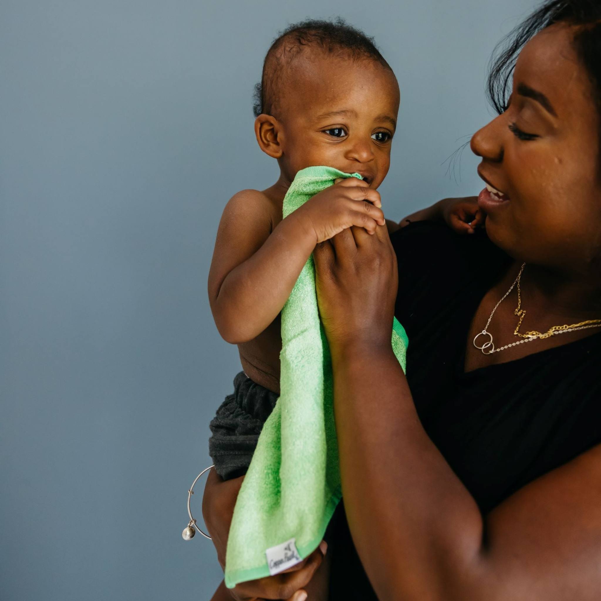 6 Ultra Soft Washcloths - Sesame Scribbles