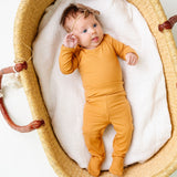 Rib Knit Long Sleeve Bodysuit - Dolce