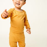 Rib Knit Long Sleeve Bodysuit - Dolce