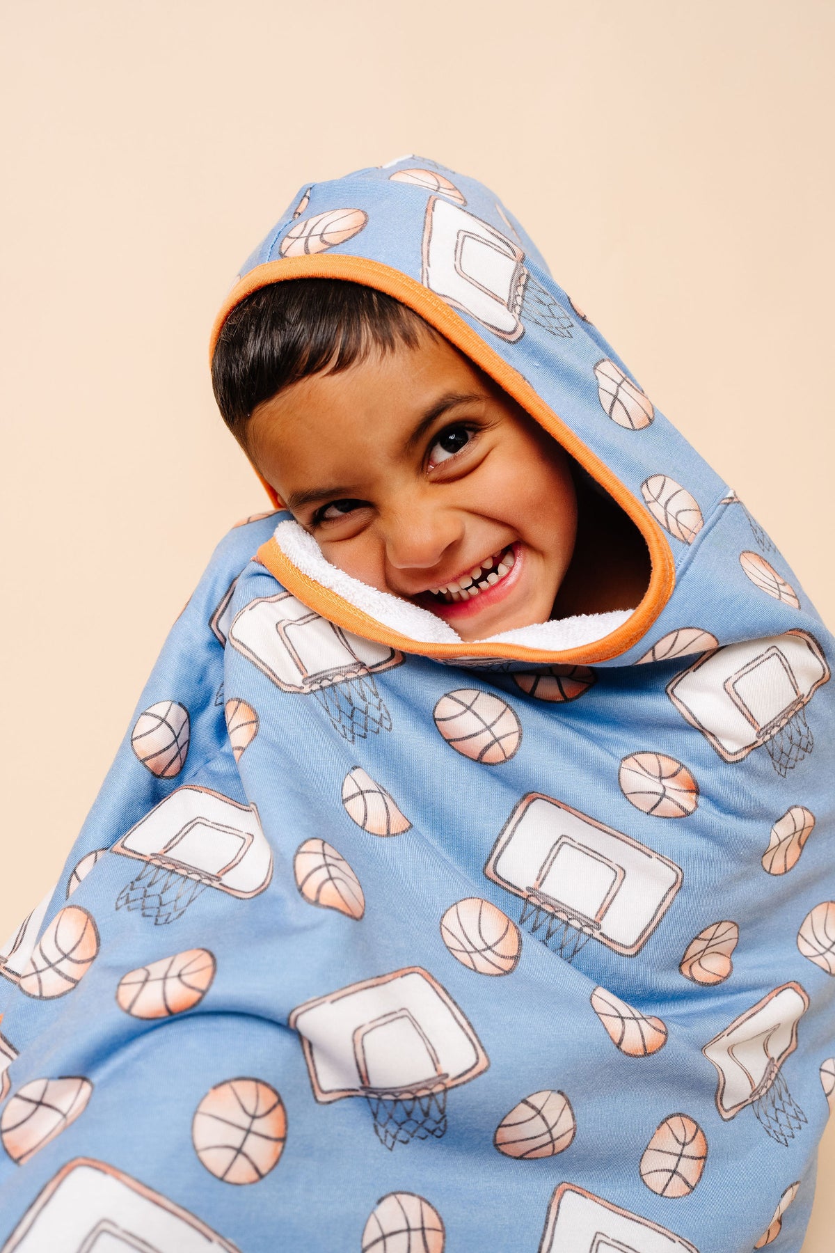 Premium Big Kid Hooded Towel - Dunk