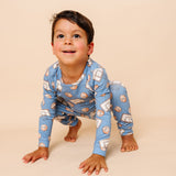 2pc Long Sleeve Pajama Set - Dunk