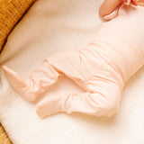 Footed Baby Pants - Blush
