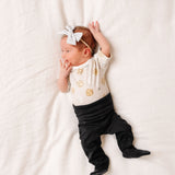 Footed Baby Pants - Midnight