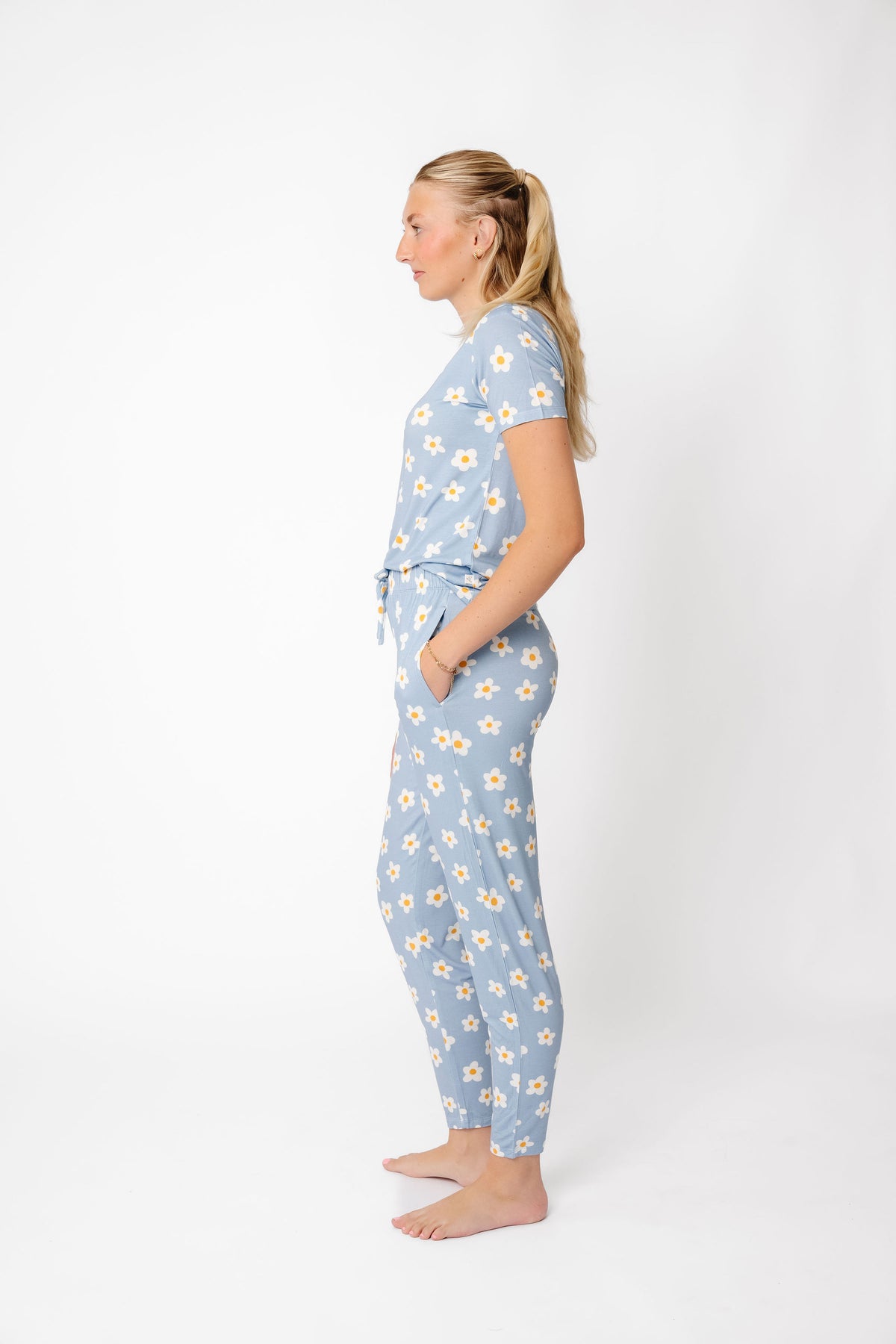 Women's Fitted Pajama Set- Della