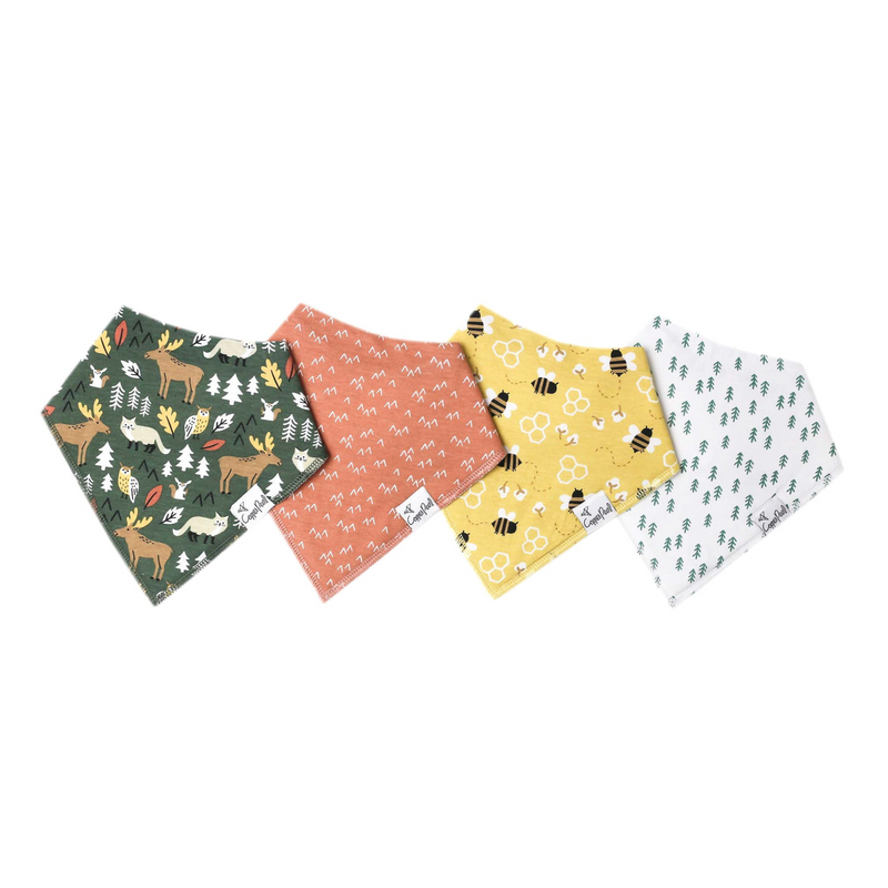 Baby Bandana Bibs - Atwood