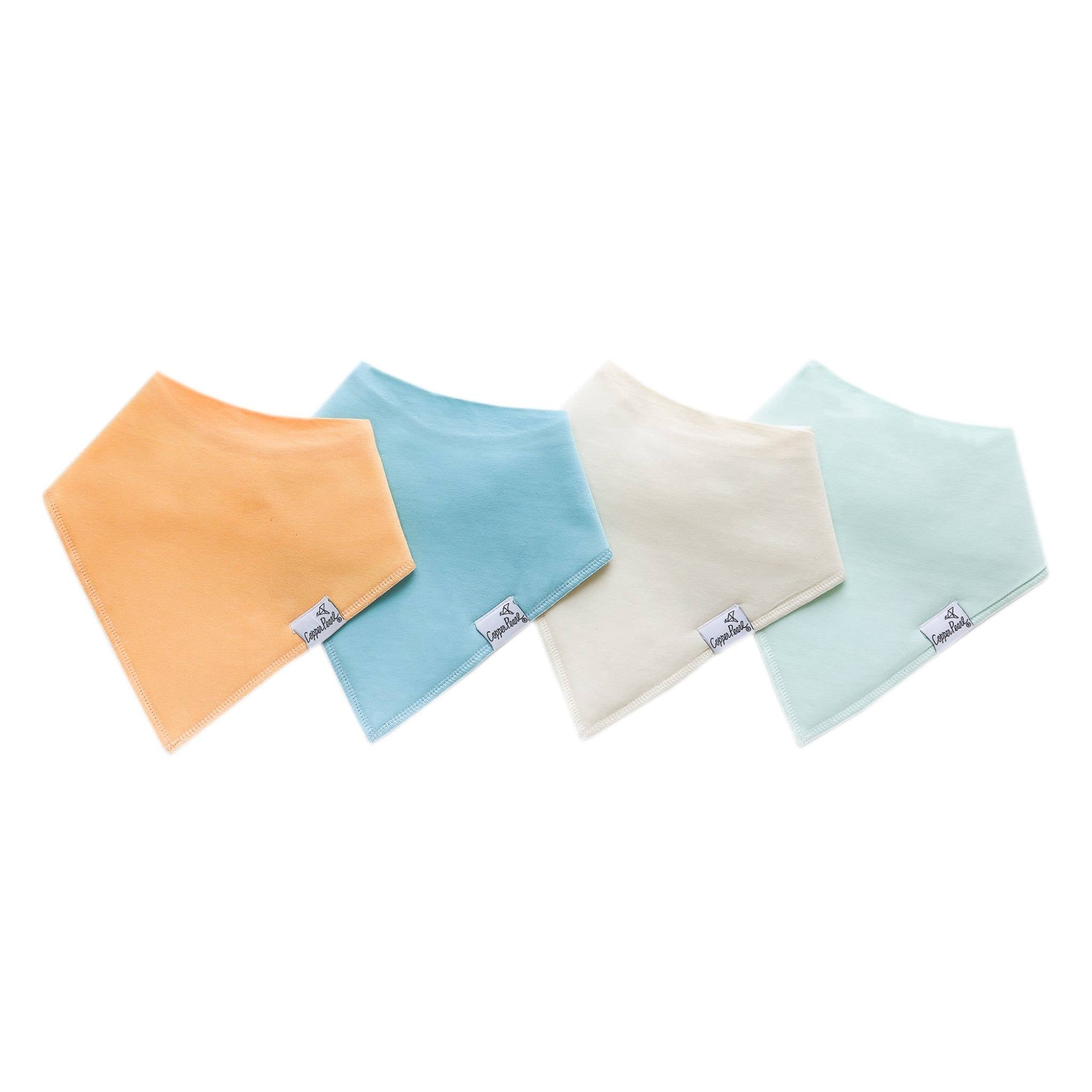 Copper pearl drool store bibs