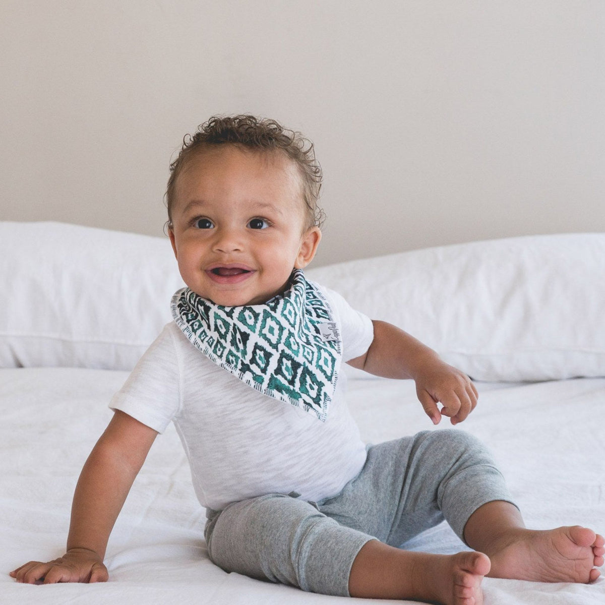 Baby Bandana Bibs - Bison