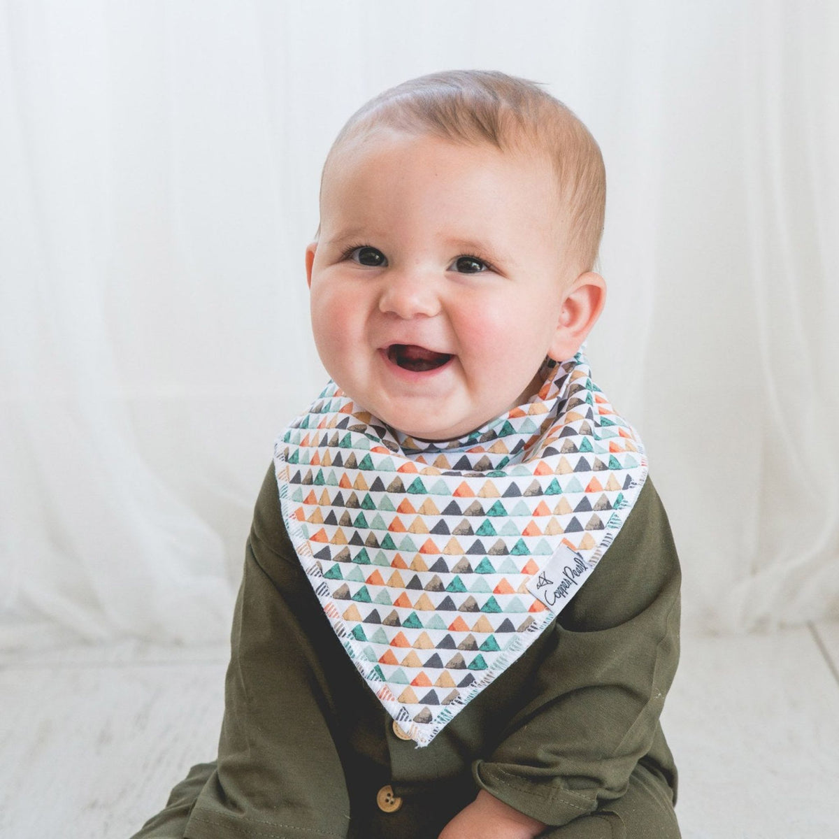 Baby Bandana Bibs - Bison