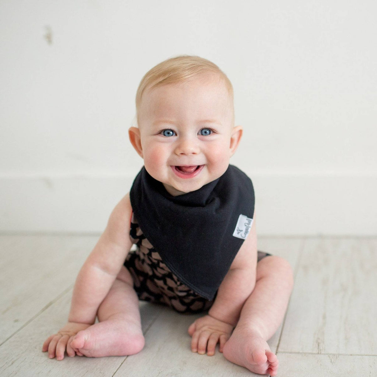 Baby Bandana Bibs - Black Basics