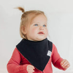 Baby Bandana Bibs - Black Basics