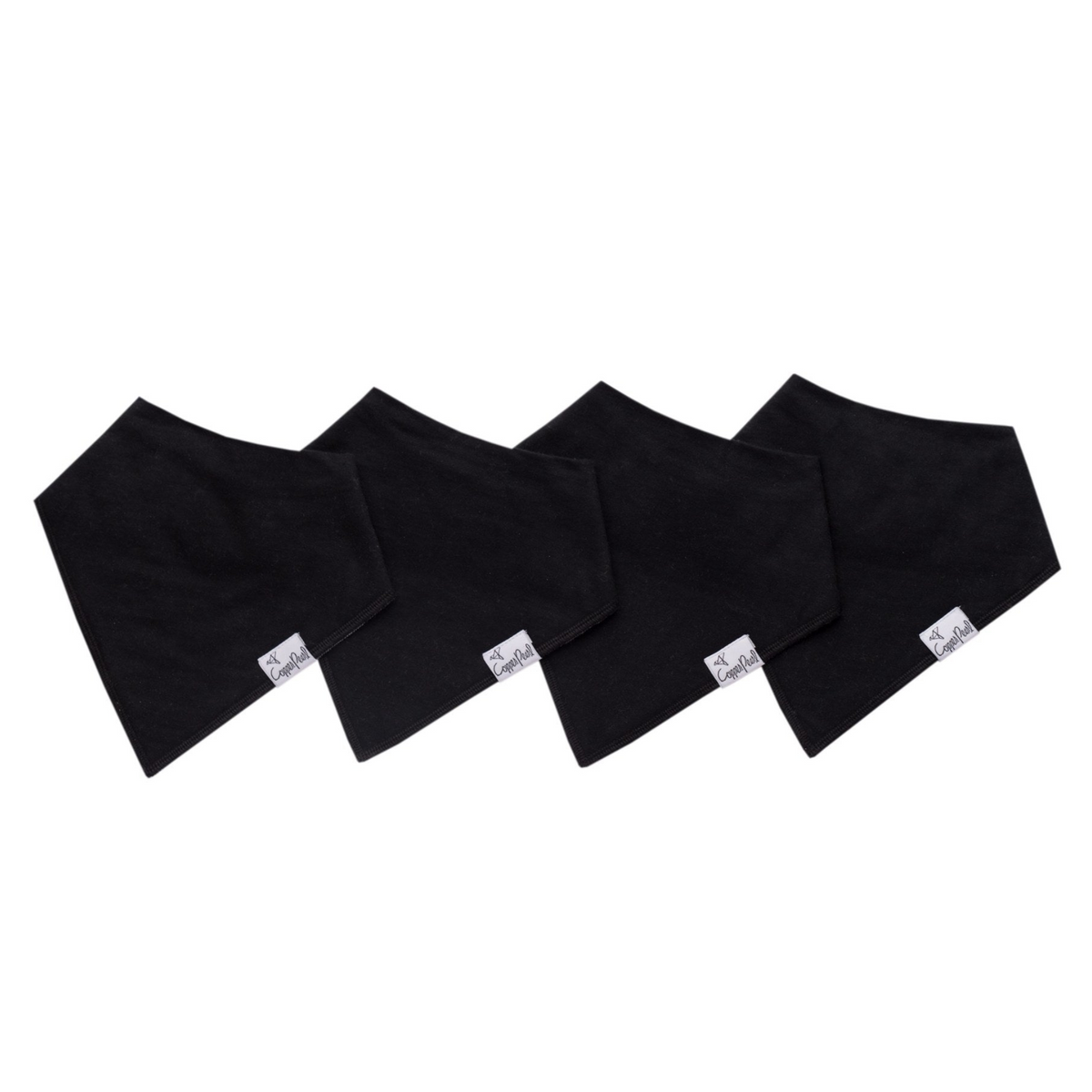 Baby Bandana Bibs - Black Basics