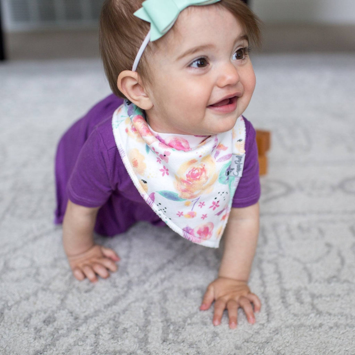 Baby Bandana Bibs - Bloom