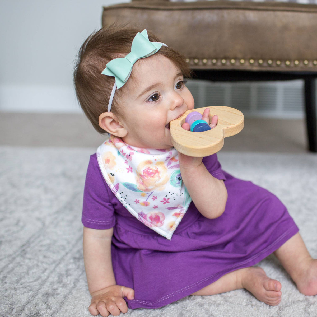 Baby Bandana Bibs - Bloom