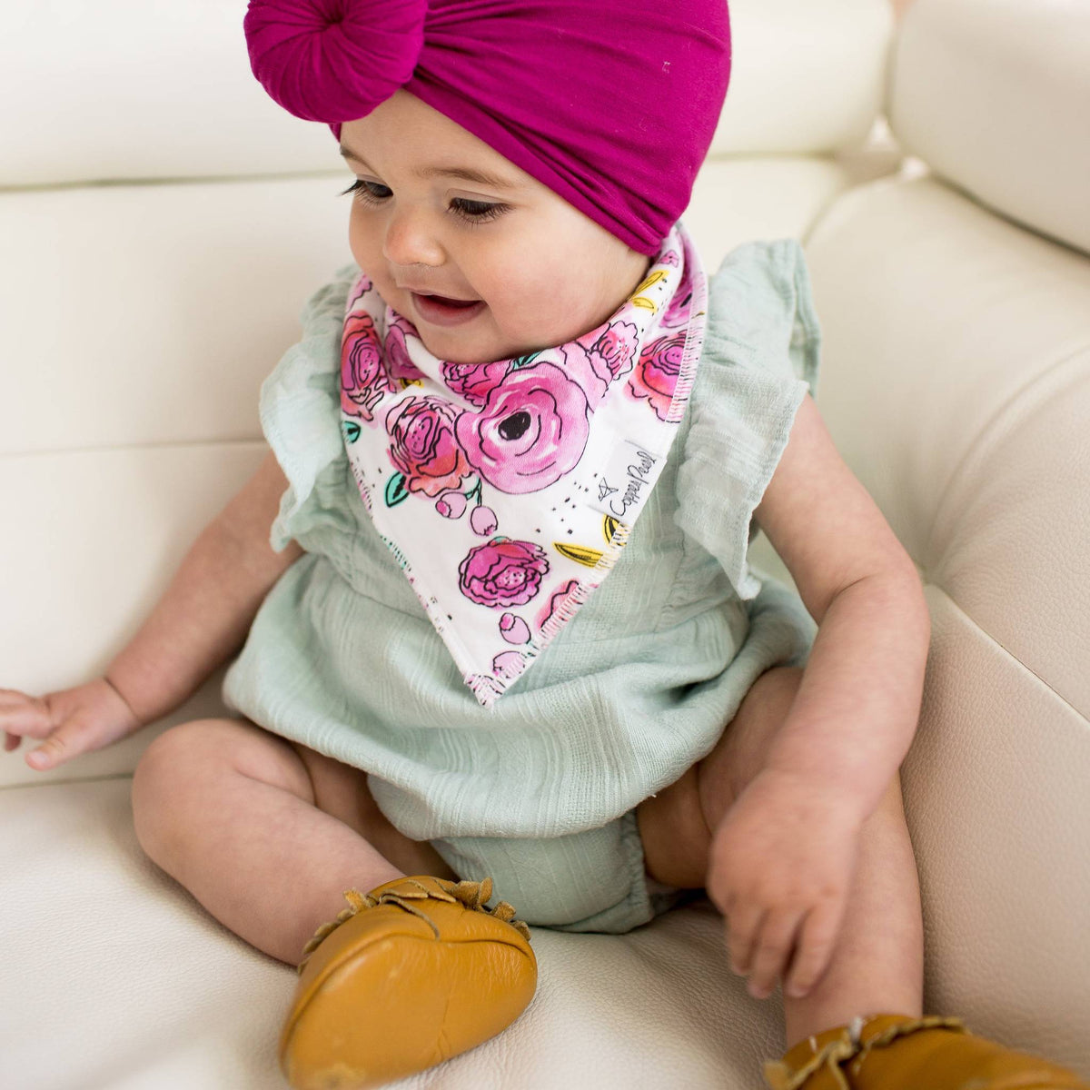 Baby Bandana Bibs - Bloom