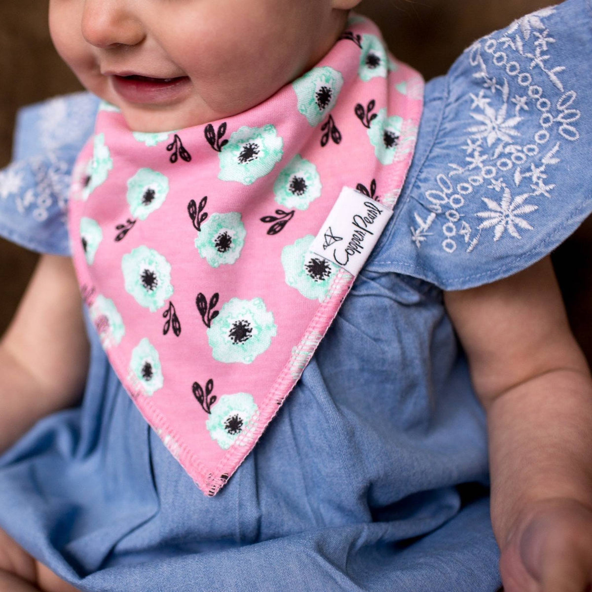 Baby Bandana Bibs - Bloom