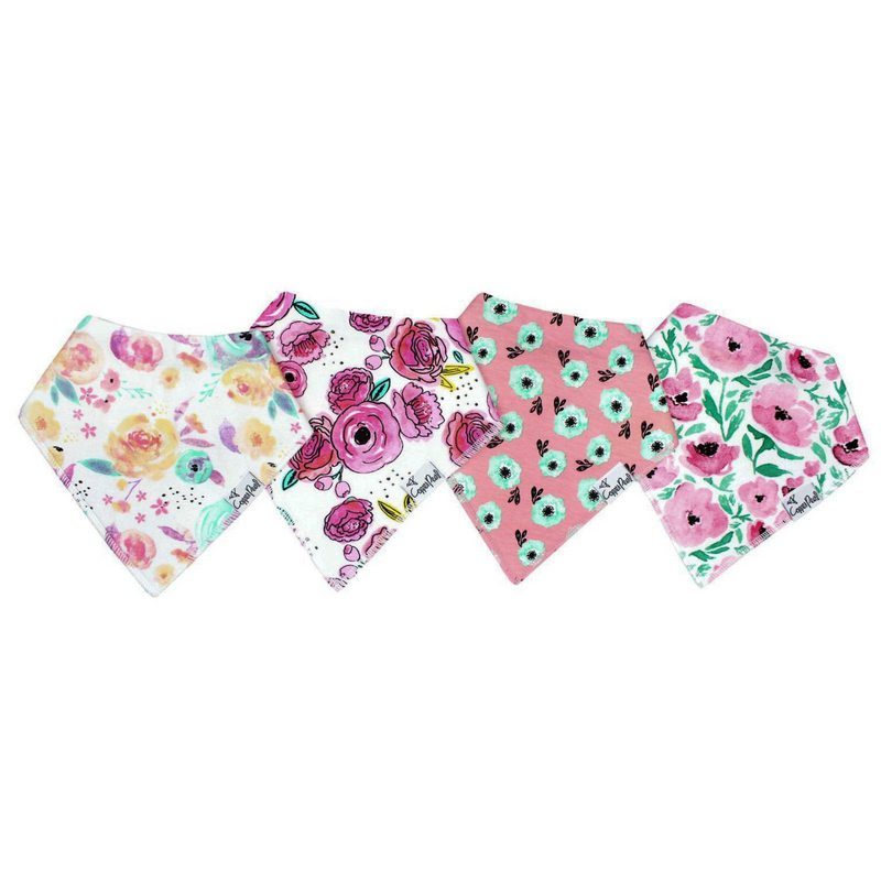 Baby Bandana Bibs - Bloom