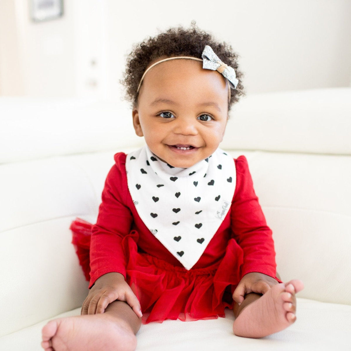 Baby Bandana Bibs - Blush