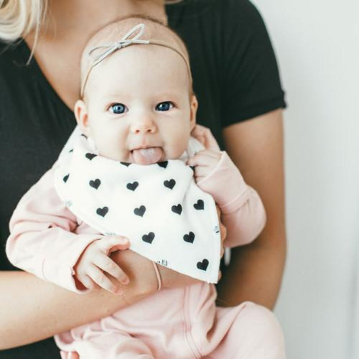 Baby Bandana Bibs - Blush