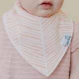 Baby Bandana Bibs - Blush