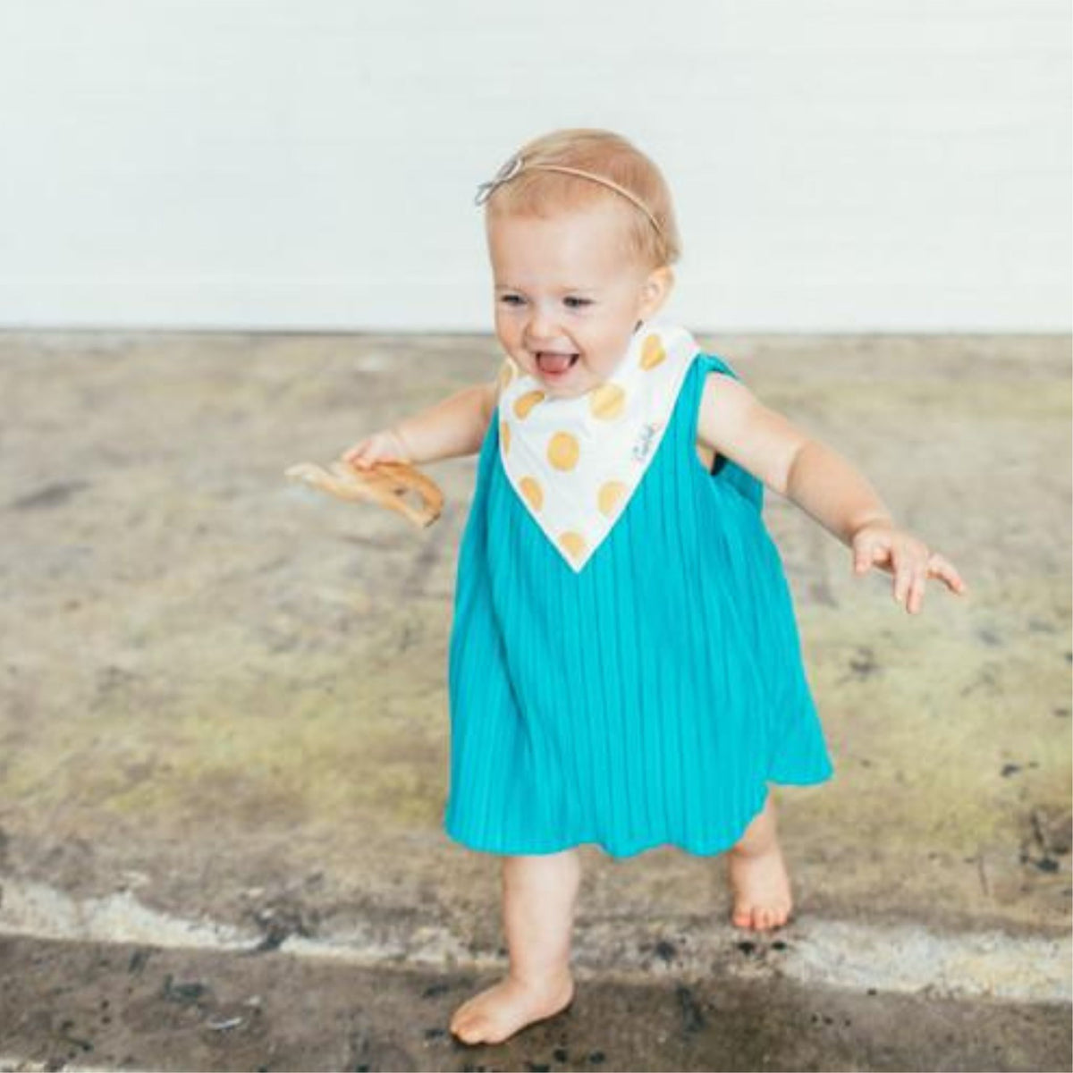 Baby Bandana Bibs - Blush