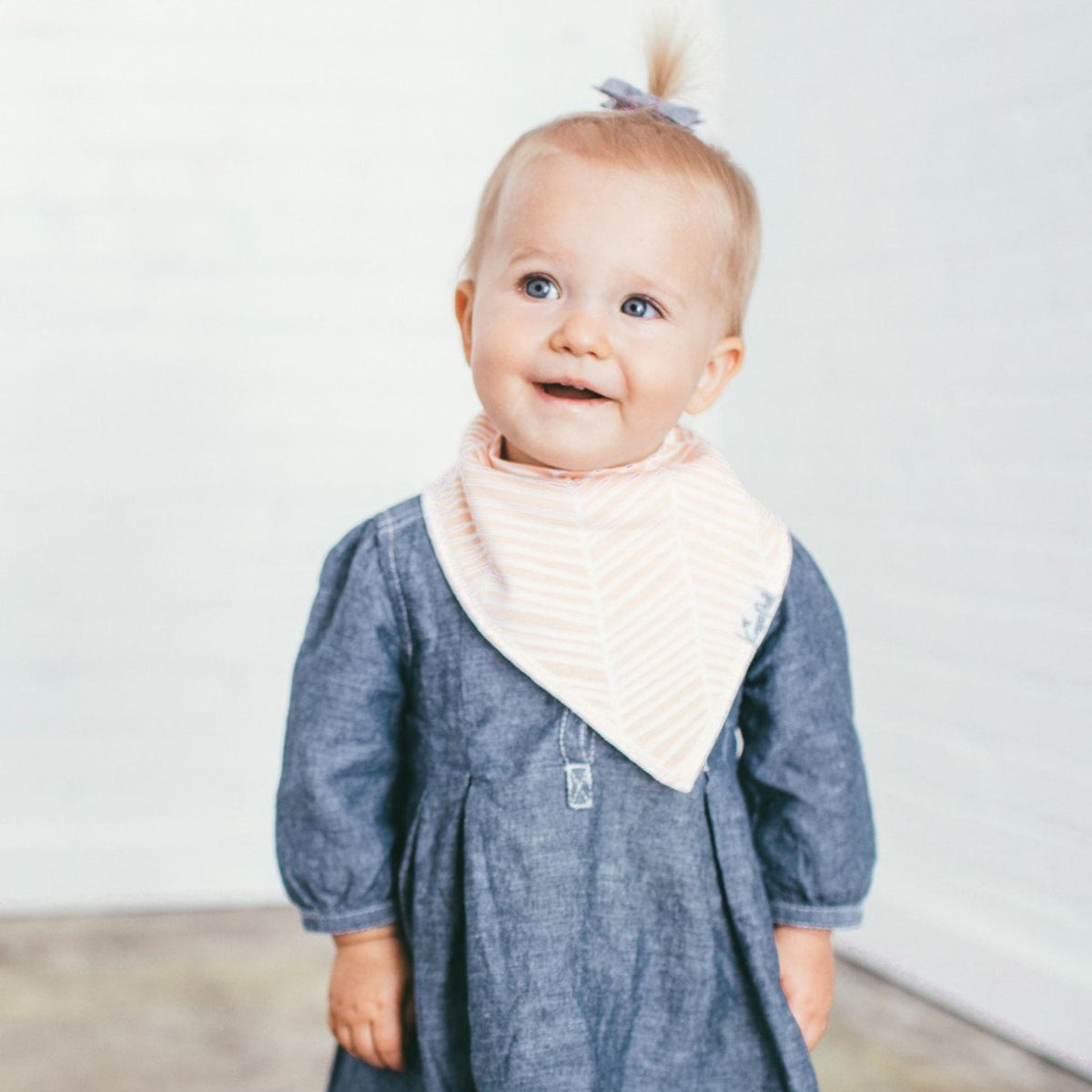 Baby Bandana Bibs - Blush