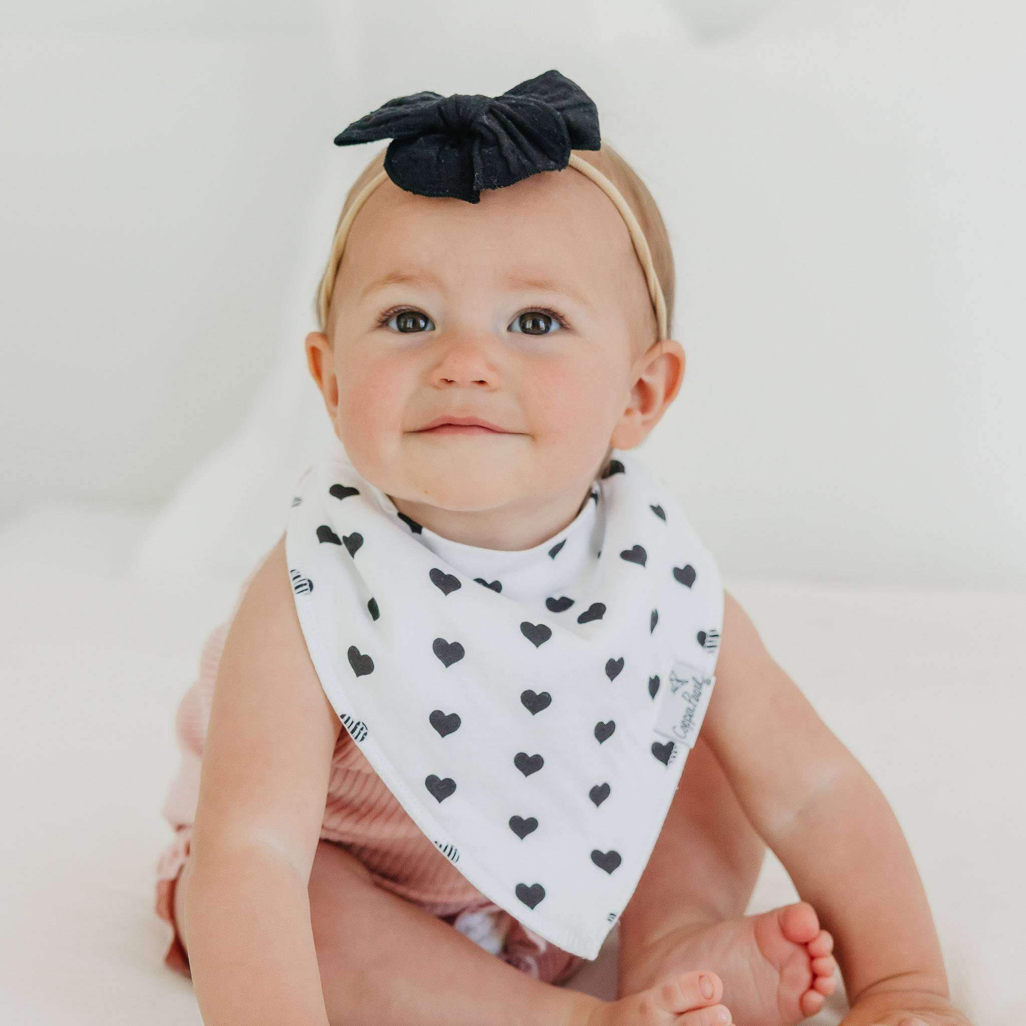 Baby Bandana Bibs - Blush