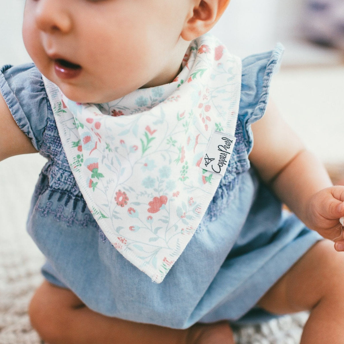 Baby Bandana Bibs - Claire