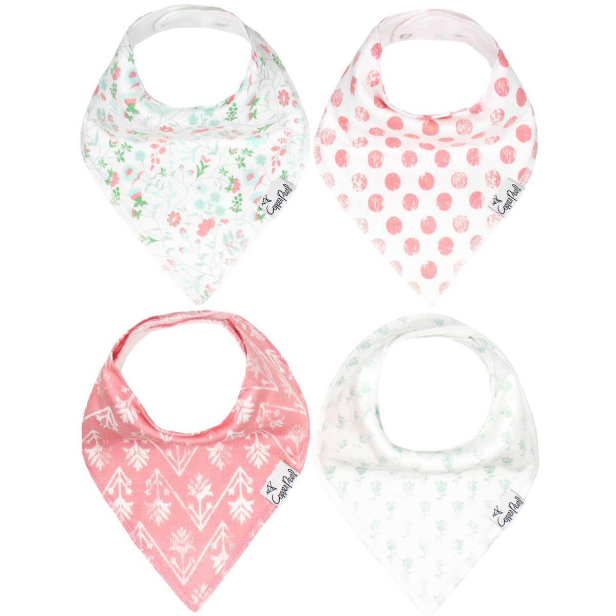 Baby Bandana Bibs - Claire