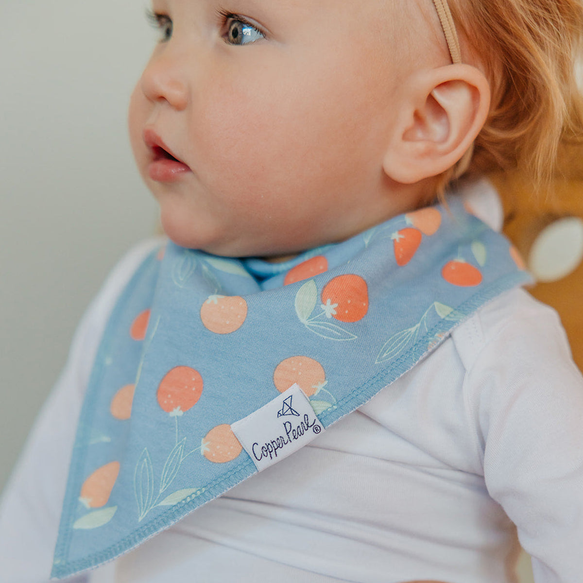 Baby Bandana Bibs - Clementine