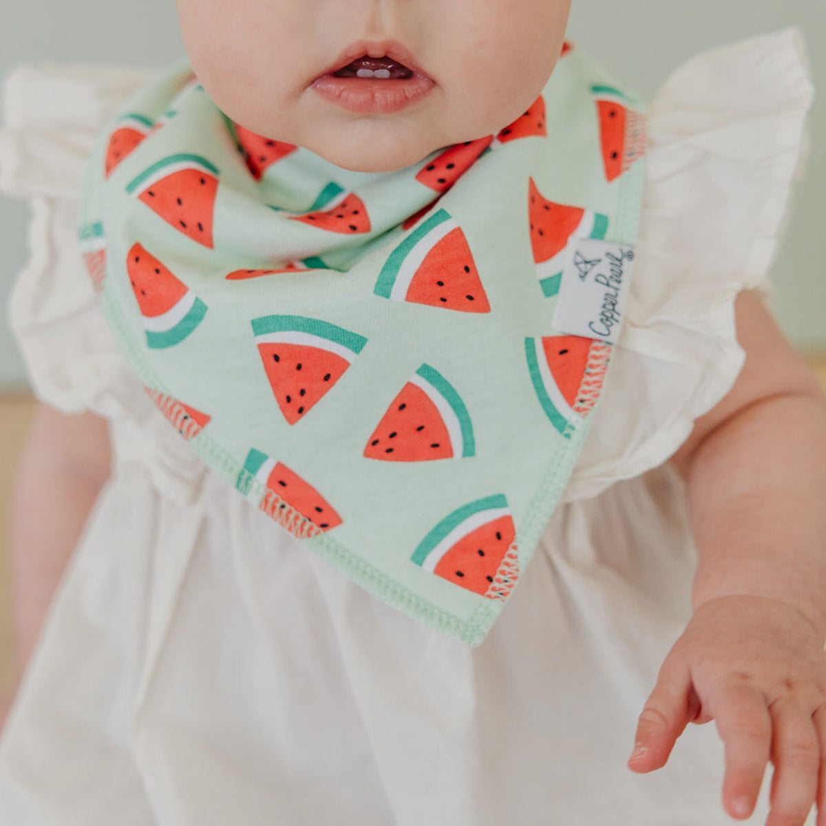 Baby Bandana Bibs - Clementine