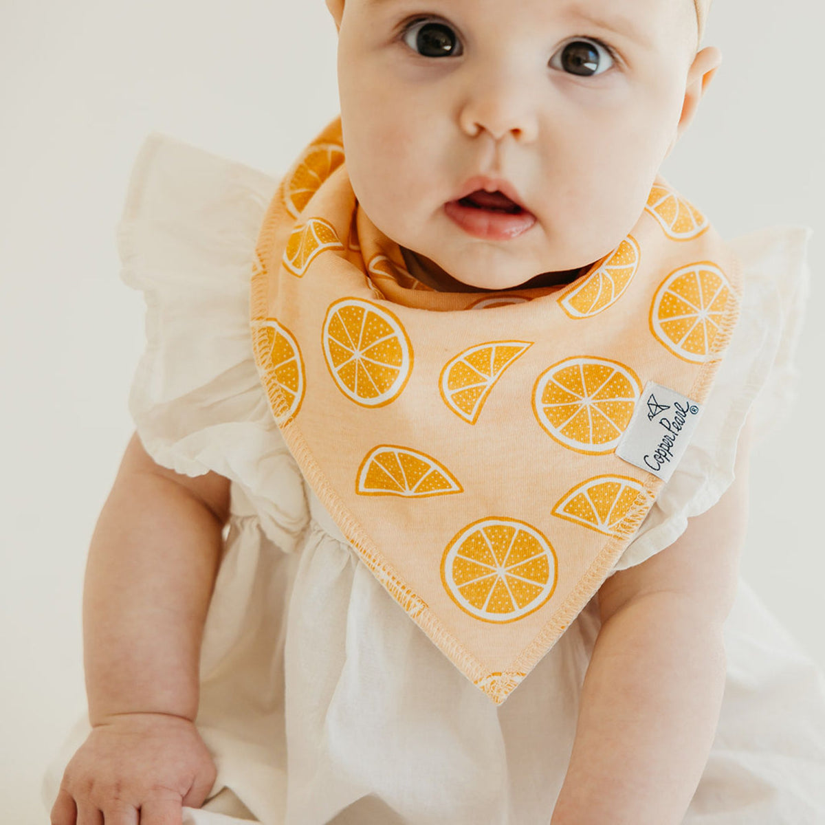 Baby Bandana Bibs - Clementine