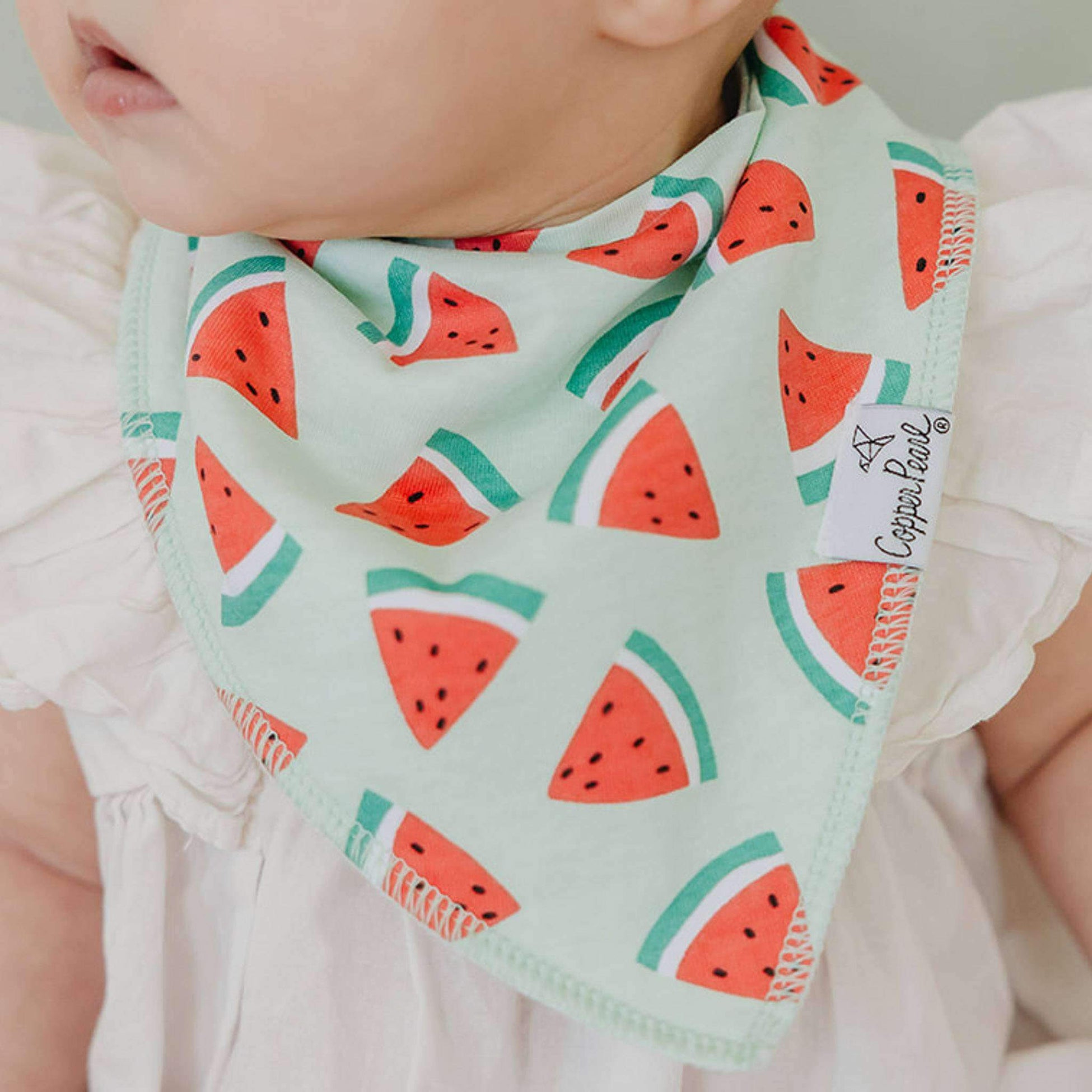 Clementine Baby Bandana Bibs