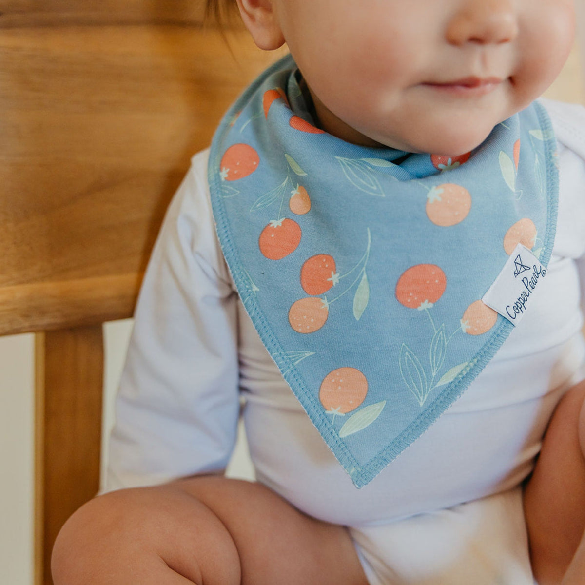 Baby Bandana Bibs - Clementine