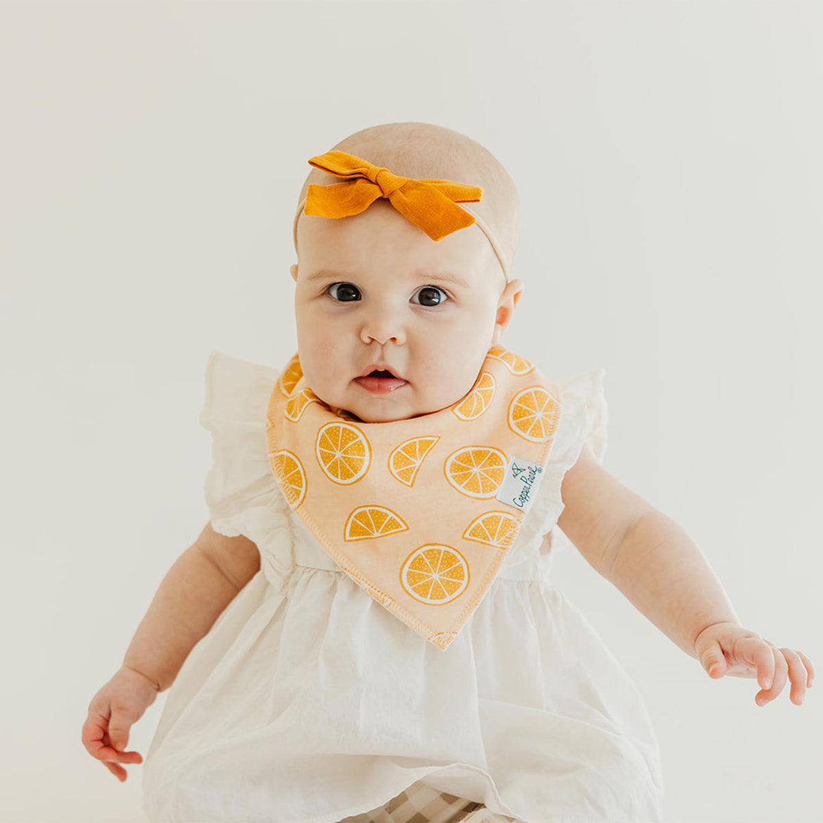 Baby Bandana Bibs - Clementine