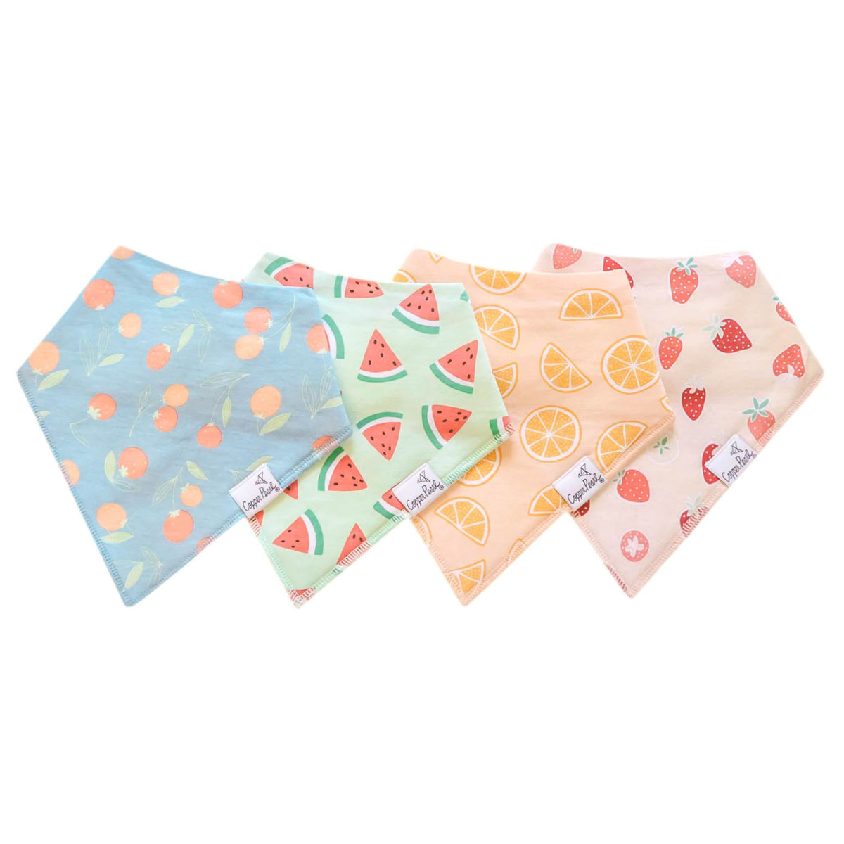 Baby Bandana Bibs - Clementine