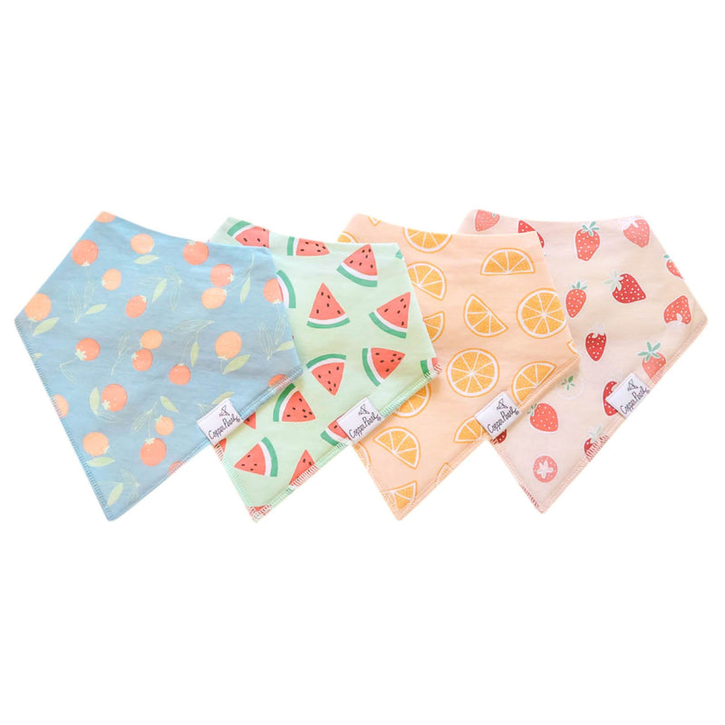 Baby Bandana Bibs - Clementine