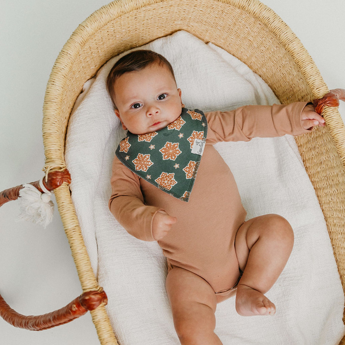 Baby Bandana Bibs - Gingerbread