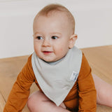 Baby Bandana Bibs - Grey Basics
